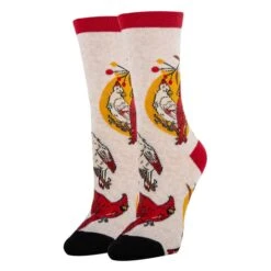 Always Cardinal Socks