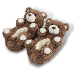 Mocha The Bear Kids Slippers