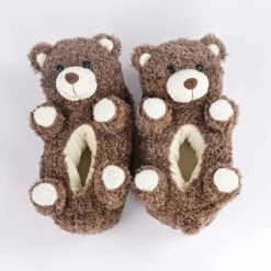 Mocha The Bear Kids Slippers -Oooh Yeah Socks Store GWP21910 2 84dcca45 663e 4cfe 8b73 313d55e06c28