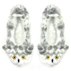 Owl Right Plush Slippers