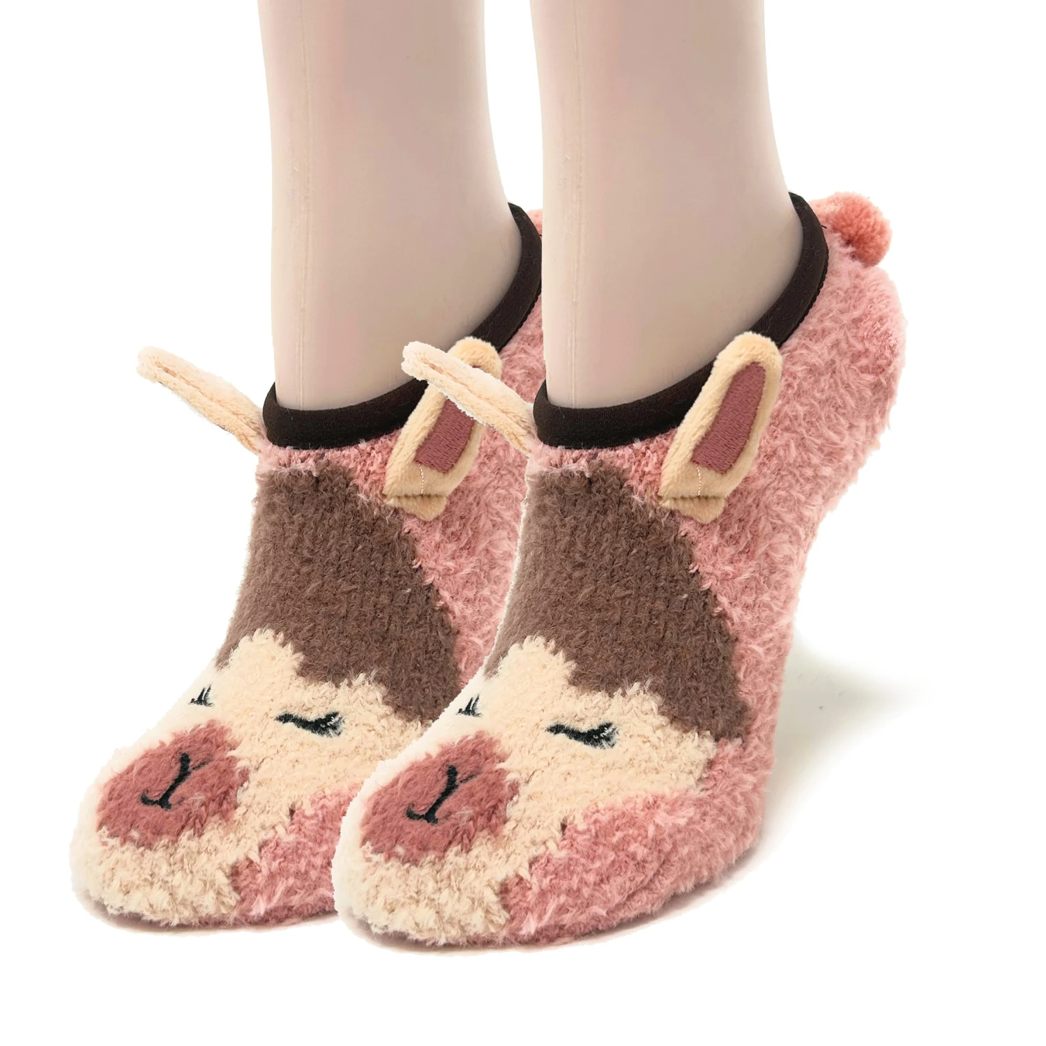 Llama B OK Fuzzy Socks 2 Llama B OK Fuzzy Socks - Image 2