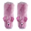 Flamingo Time Plush Slipper Socks