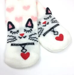 Kitty Kitty Slipper Socks -Oooh Yeah Socks Store GWS8804 5