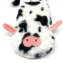 Moo Moo Plush Slipper Socks -Oooh Yeah Socks Store GWS9909 3 scaled