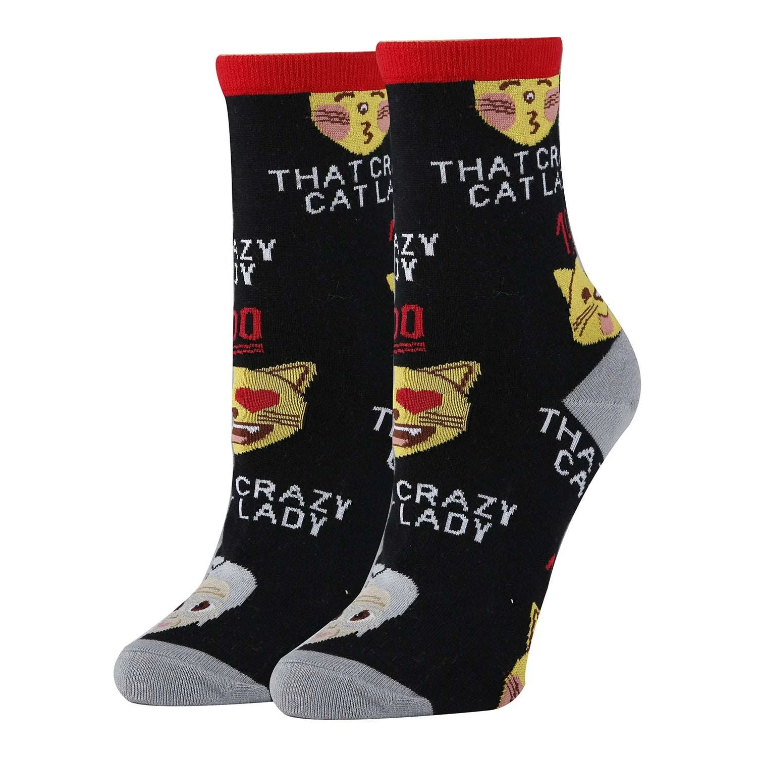 Crazy Cat Lady Socks 1 Crazy Cat Lady Socks