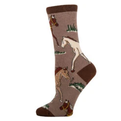 Horse Ride Socks -Oooh Yeah Socks Store WD25512C 3