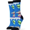 Unicorn Abduction Socks