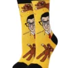 Mr Bean And Teddy Tan Socks