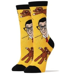 Mr Bean And Teddy Tan Socks