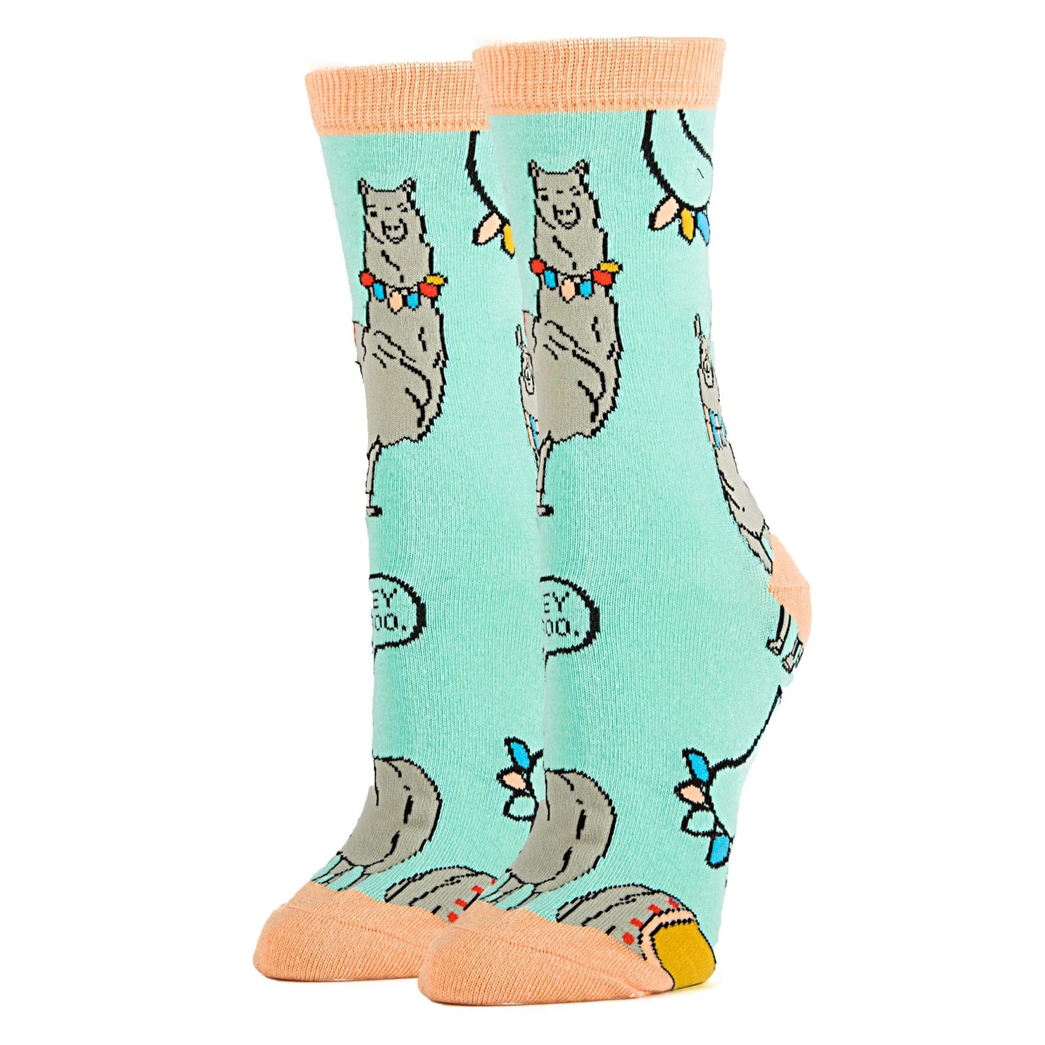 Ya Llama Boo Socks 1 Ya Llama Boo Socks