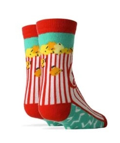 Box O' Popcorn Socks -Oooh Yeah Socks Store YD6022C 2